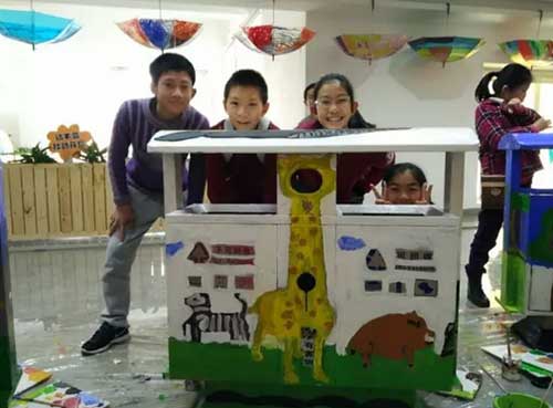 垃圾桶也可以這么藝術，你見過嗎？