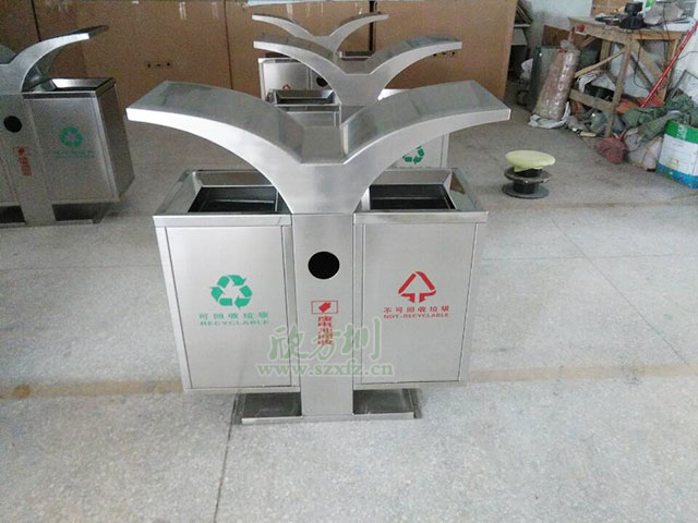 不銹鋼垃圾桶廠家 讓海南小區環境更美好